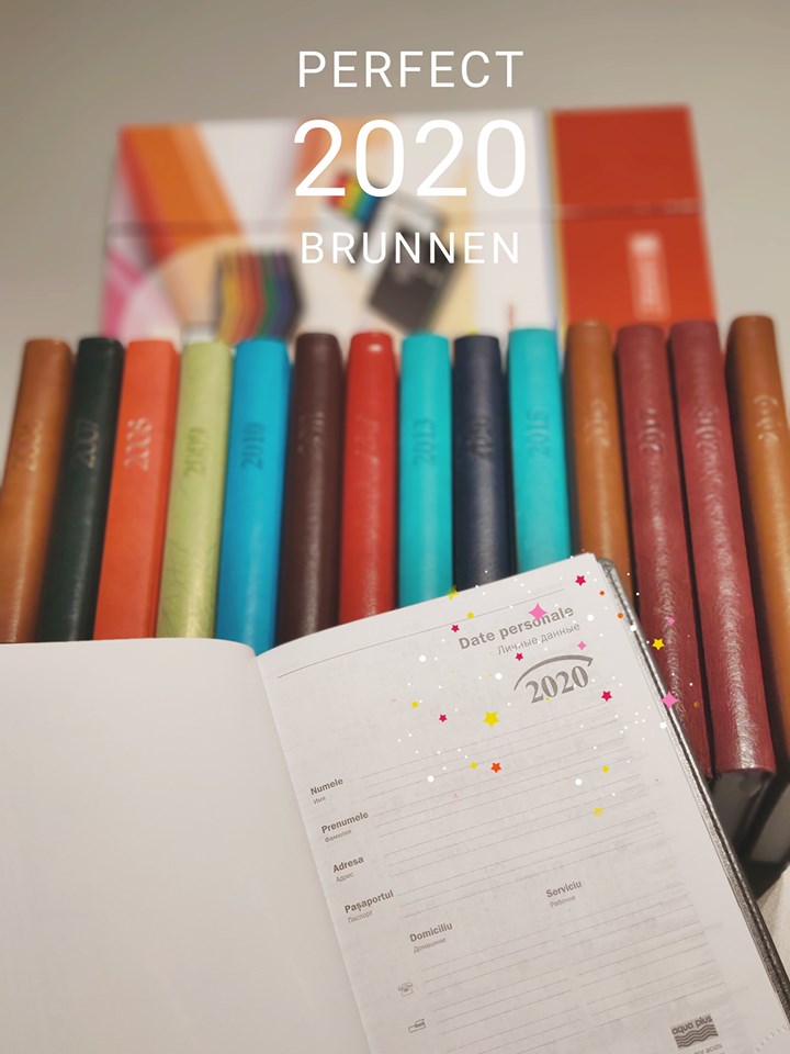 Colecţie nouă de agende BRUNNEN 2020!